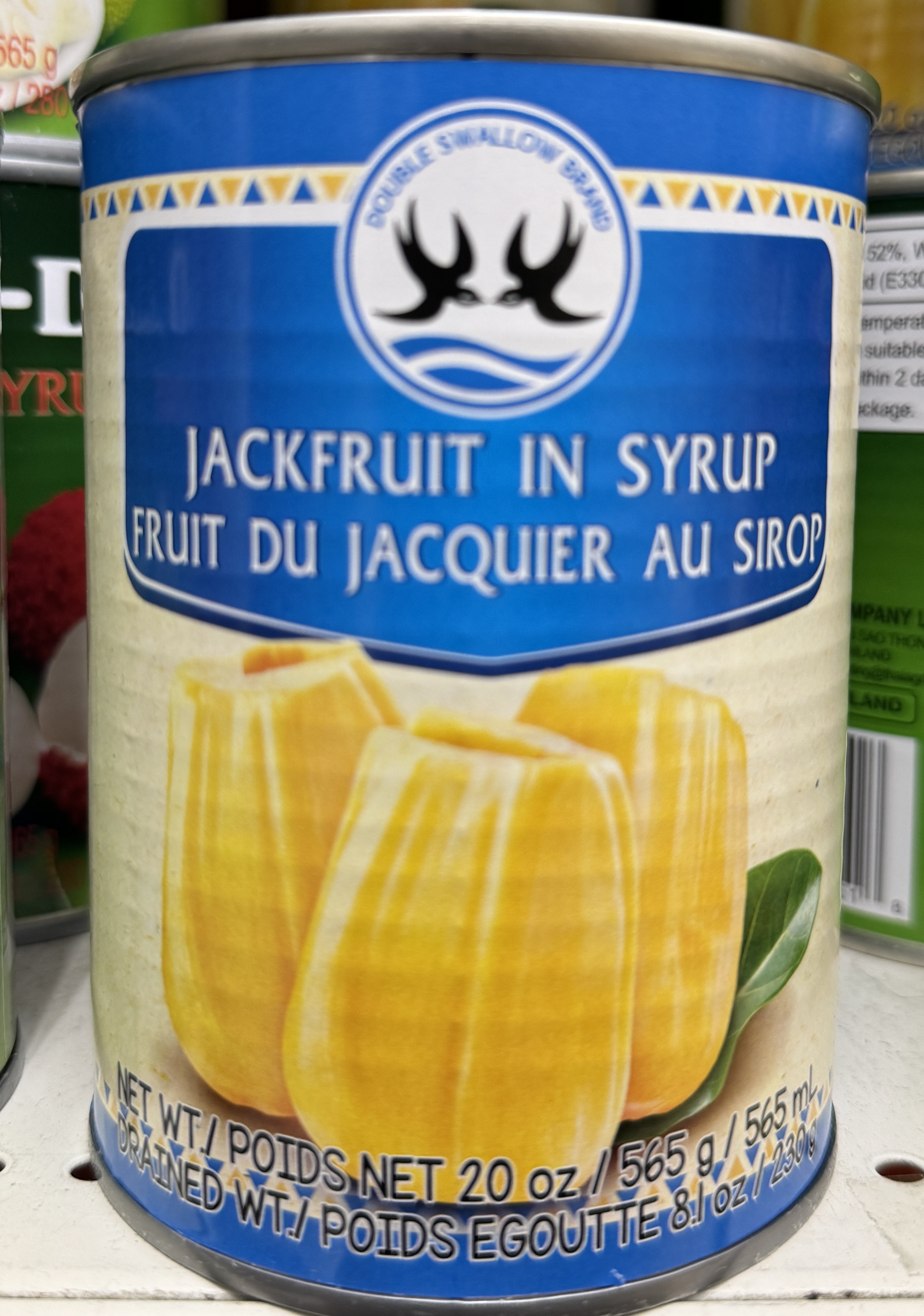 Jackfruit In Syrup/Paka Kathal (Double Swallow Brand)