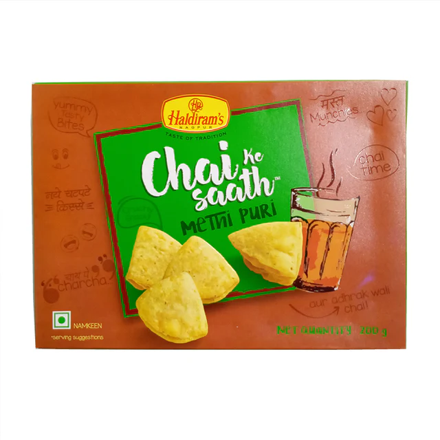 Chai Ke Saath (Methi Poori) (Haldiram) 200g