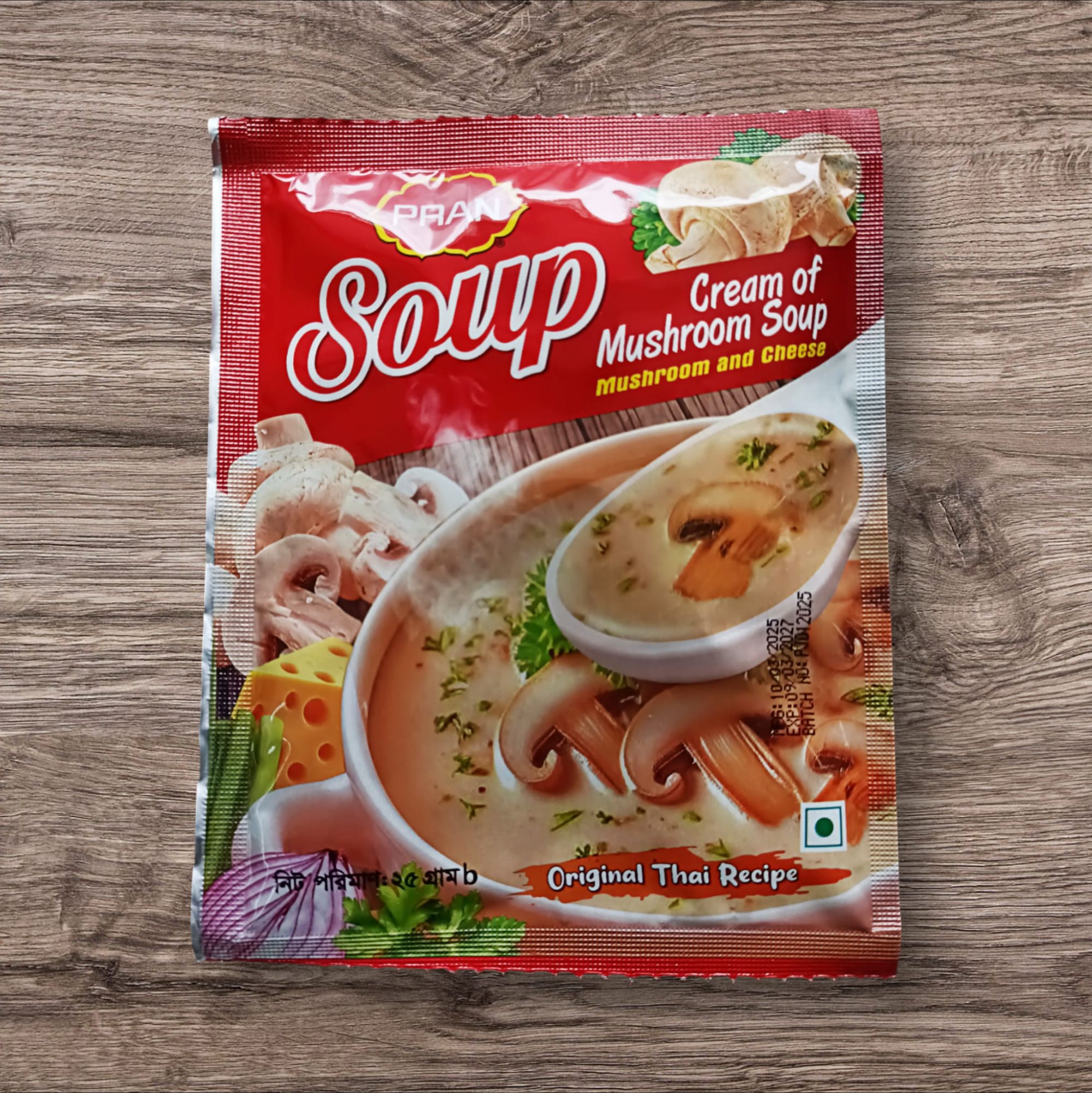 Cream of Mushroom Soup (Mushroom and Cheese)(Pran)